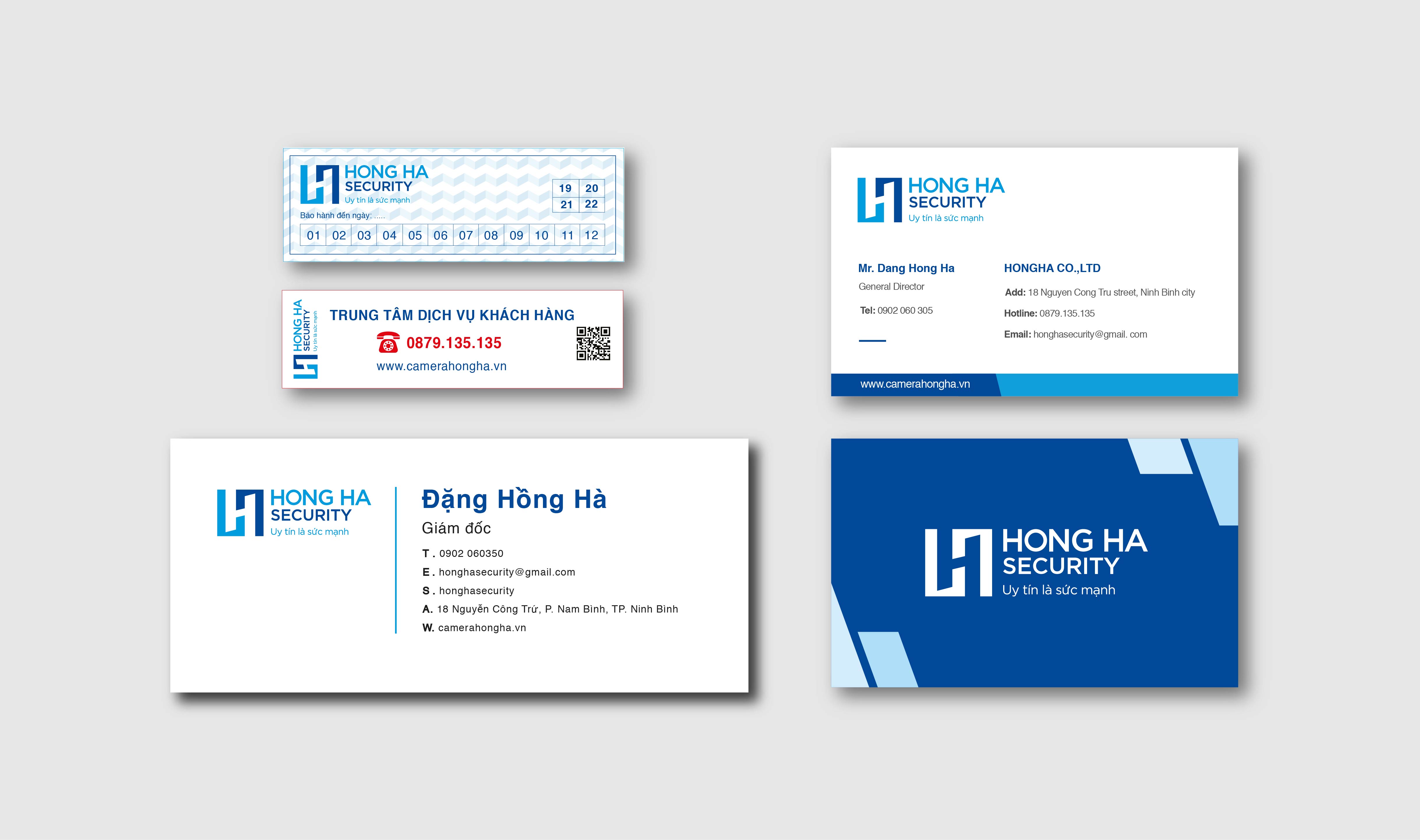 Brand Identity for Hong Ha Security