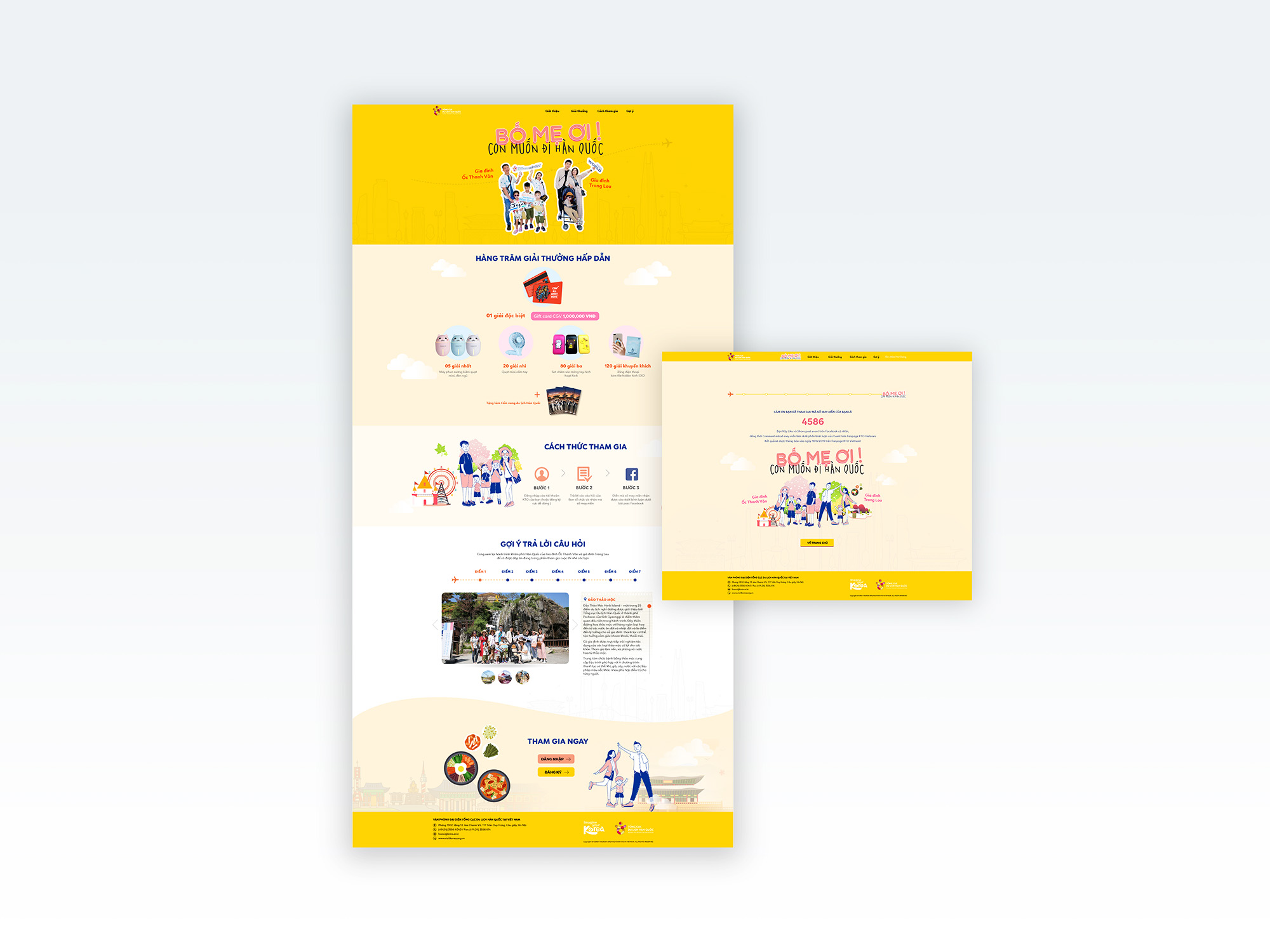Webgame for Korea Tourism Organization