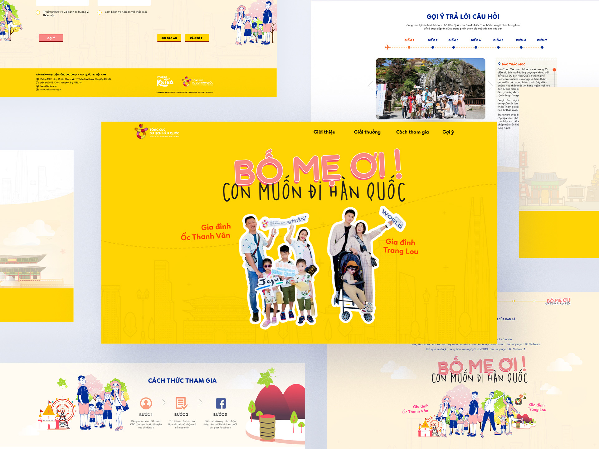 Webgame for Korea Tourism Organization