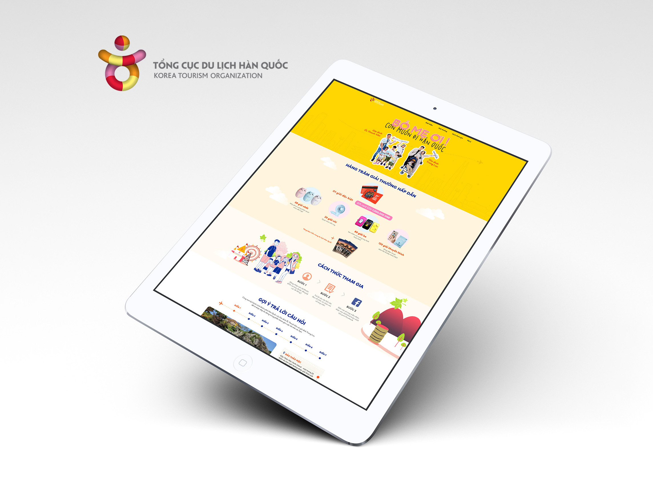 Webgame for Korea Tourism Organization