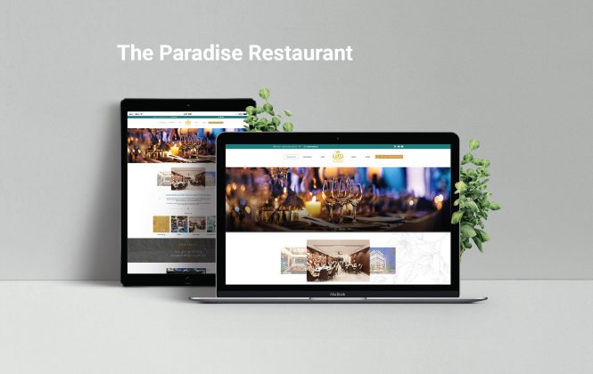 Thiết kế website The Paradise