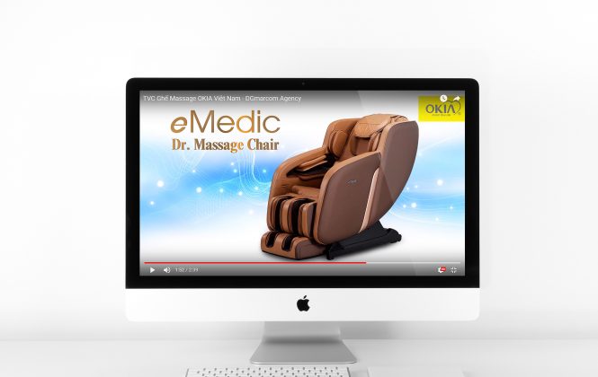 Video giới thiệu sản phẩm kết hợp TVC sản ghế massage eMEDIC
